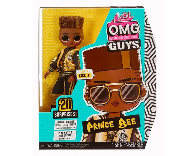 Papusa LOL Surprise OMG Guys, Prince Bee, S2, 20 de surprize