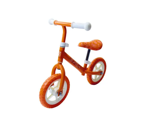 Bicicleta fara pedale, Funbee Peps 10 inch, portocaliu