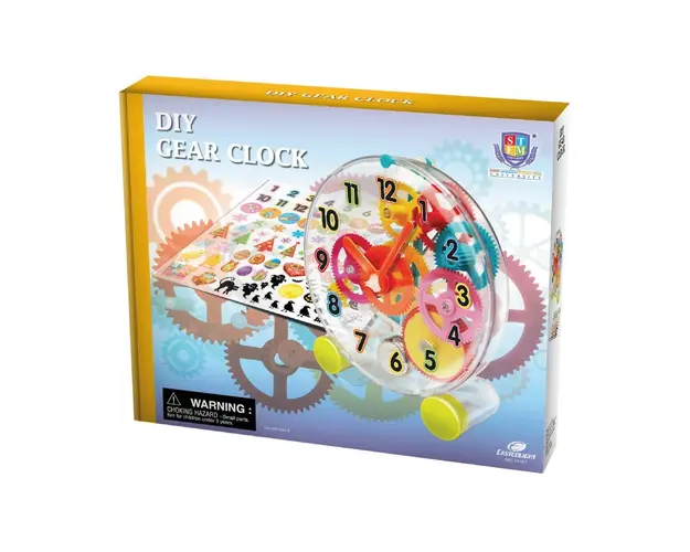 Set educativ DIY, Eastcolight, Ceas cu angrenaje