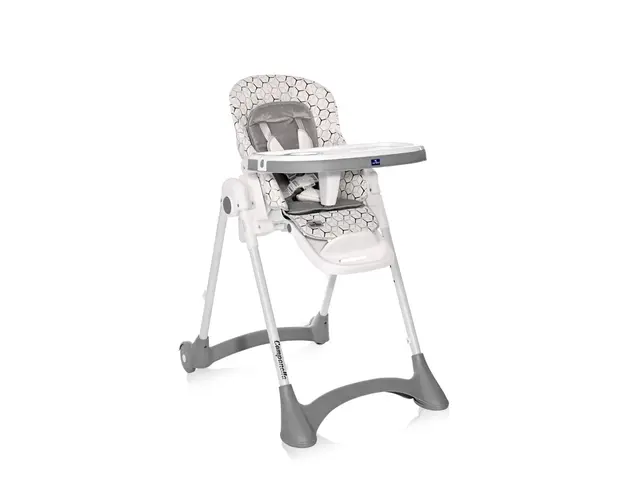 Scaun de masa reglabil, Lorelli, Campanella, 6-36 luni, Grey Net