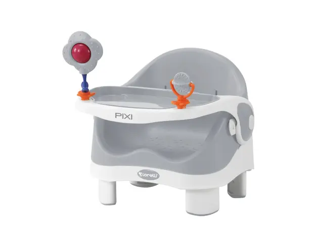 Scaun de masa Lorelli, Pixi, Booster, Gray And White