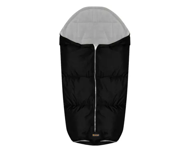 Sac termic de iarna pentru carucior, Lorelli, impermeabil, captuseala polar fleece, Black