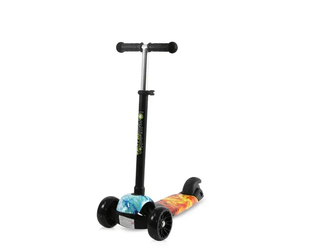 Trotineta cu 3 roti, reglabila, Lorelli Draxter, Red Flame