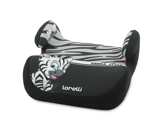 Inaltator auto Lorelli, Topo Comfort, 15-36 kg, Zebra Grey White