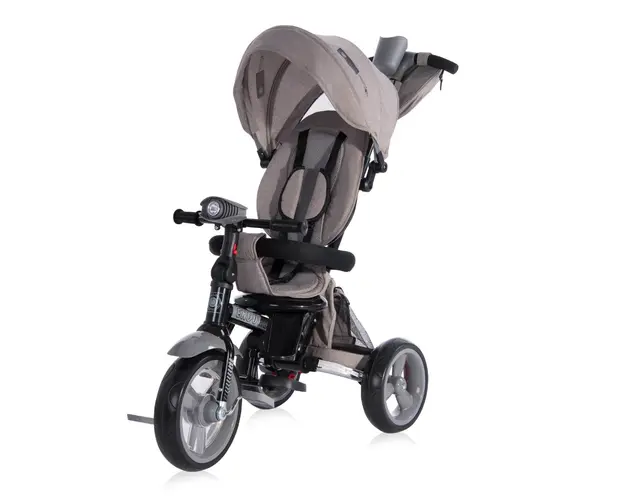 Tricicleta multifunctionala, 4 in 1, cu scaun rotativ, Lorelli Enduro, Grey Luxe