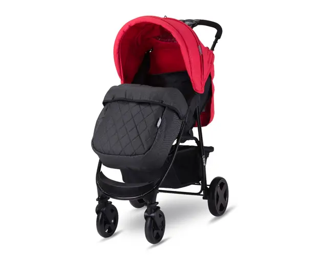 Carucior sport cu husa de picioare Lorelli Olivia Basic, Mars Red