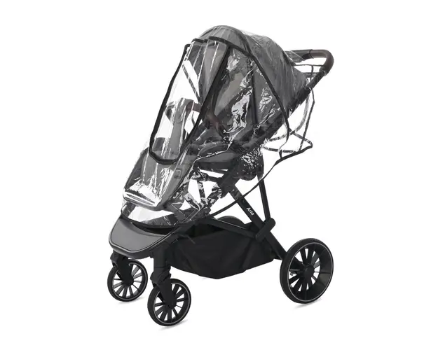 Husa de ploaie pentru carucior, Lorelli, model universal, geanta de transport inclusa, 72 x 57 x 47 cm
