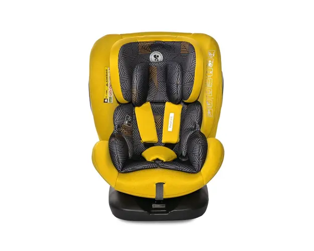 Scaun auto, Lorelli Phoenix, i-Size, Isofix, rotativ, 0 luni-12 ani, 40-150 cm, Lemon Curry