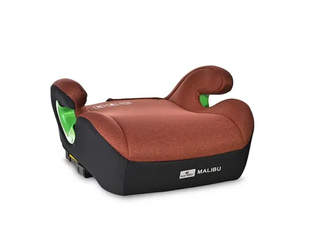 Inaltator auto, Lorelli Malibu, Isofix, 6-12 ani, 125-150 cm, Ginger