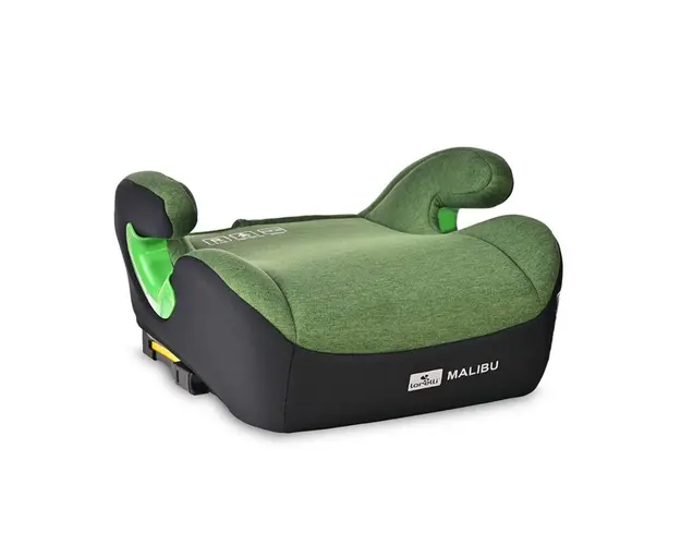 Inaltator auto, Lorelli Malibu, Isofix, 6-12 ani, 125-150 cm, Green