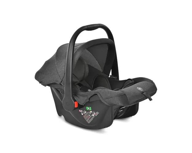 Scoica auto, Lorelli Joy, 0-12 luni, 40-85 cm, Black Jasper