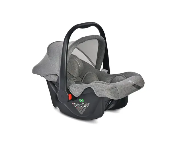 Scoica auto, Lorelli Joy, 0-12 luni, 40-85 cm, Grey Jasper