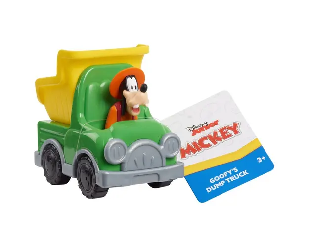 Figurina Mickey Mouse, Goofy in masinuta, 38736