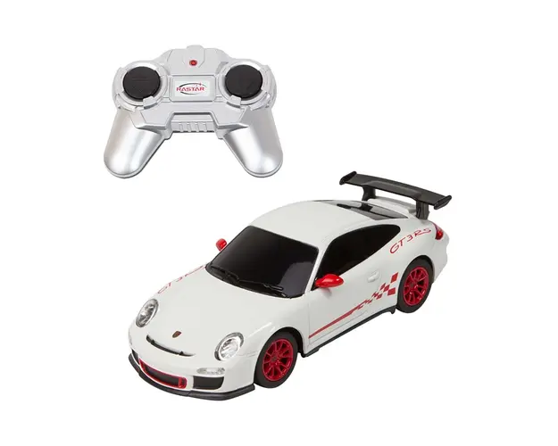Masina cu telecomanda Rastar Porsche GT3 RS S, 1:24, Alb