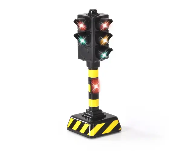 Semafor cu sunete si lumini, Dickie Toys, 12 cm
