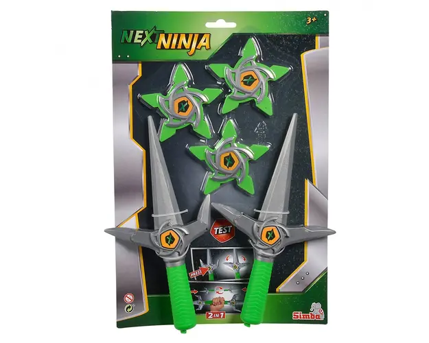 Set 2 arme si 3 stele, Simba, Next Ninja