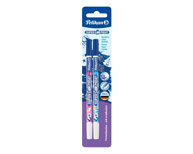 Set 2 carioci corectoare, Pelikan, Super Pirat, Varf B