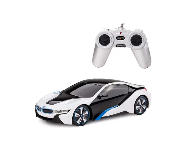 Masina cu telecomanda Rastar BMW I8, 1:24, Alb