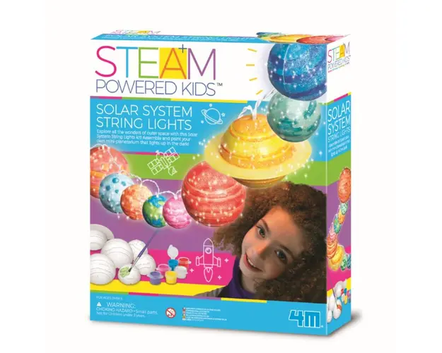 Kit stiintific, 4M, Luminite Sistem Solar, Steam Kids