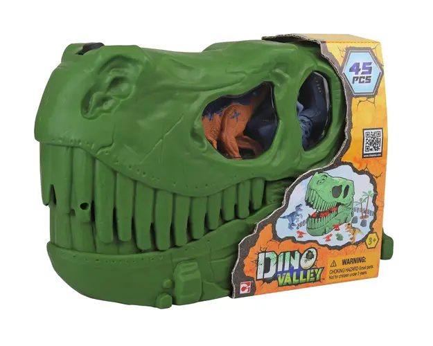 Set de joaca Dino Valley, Dinozaur cu 45 piese