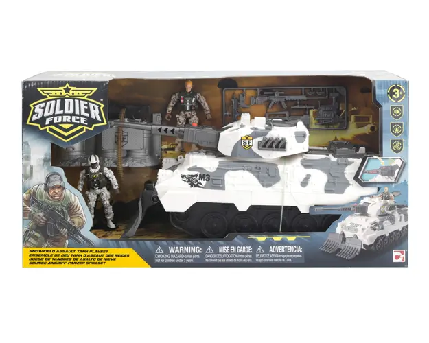Set de joaca Soldier Force, Tanc cu trupe de asalt