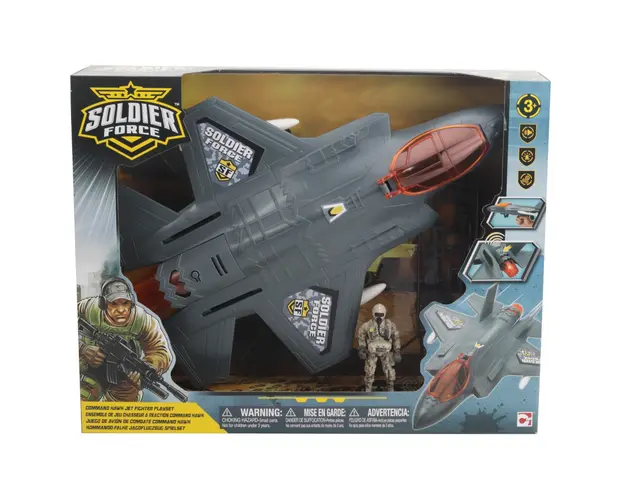 Set de joaca Soldier Force, Avion de lupta cu soldat