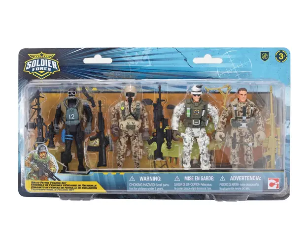 Set de joaca Soldier Force, Trupele de actiune