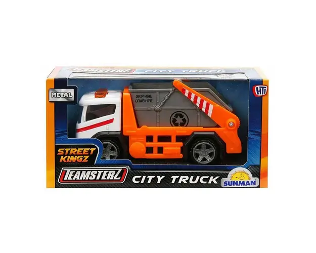 Masinuta de gunoi, Teamsterz, portocaliu