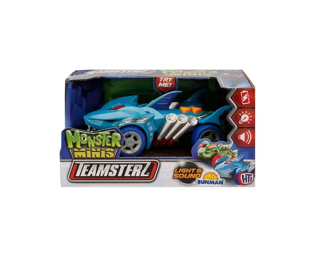 Masinuta Teamsterz, Monstrulet cu lumini si sunete, Albastru