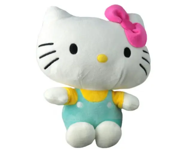 Jucarie de plus, Play by Play, Hello Kitty, Vernil, 22 cm