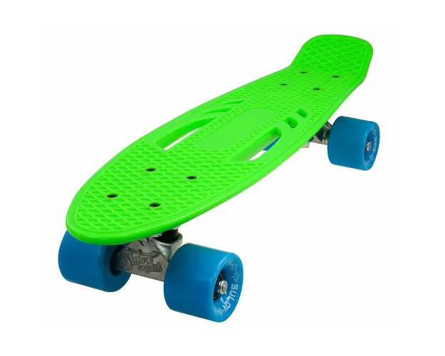 Penny board DHS City, Verde/Albastru, 55 cm