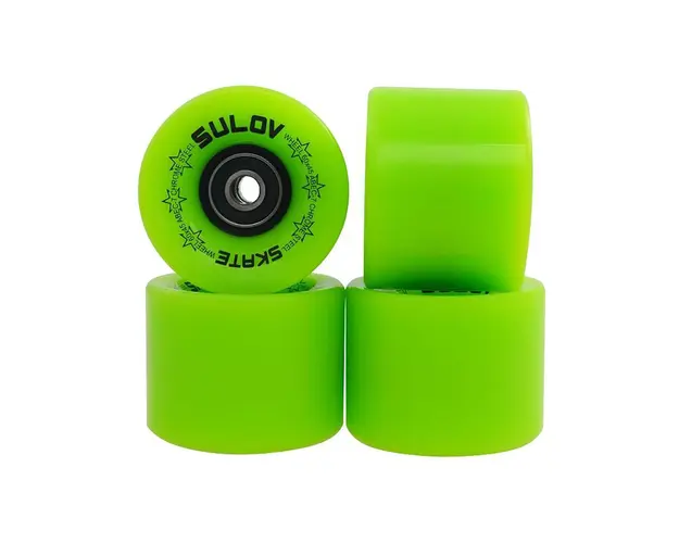 Set 4 roti penny board DHS, 60 x 45 mm, Verde