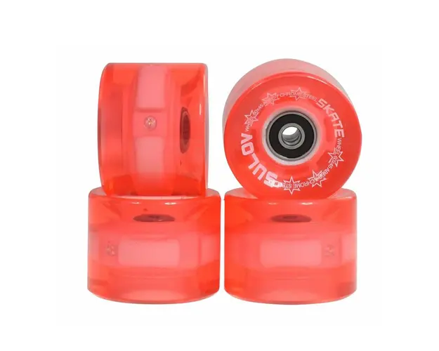 Set 4 roti skateboard DHS, Roz