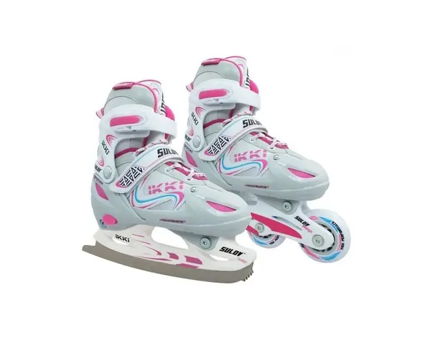 Role 2 in 1, Patine, DHS Ikki Girl, 39-42, Alb-Roz