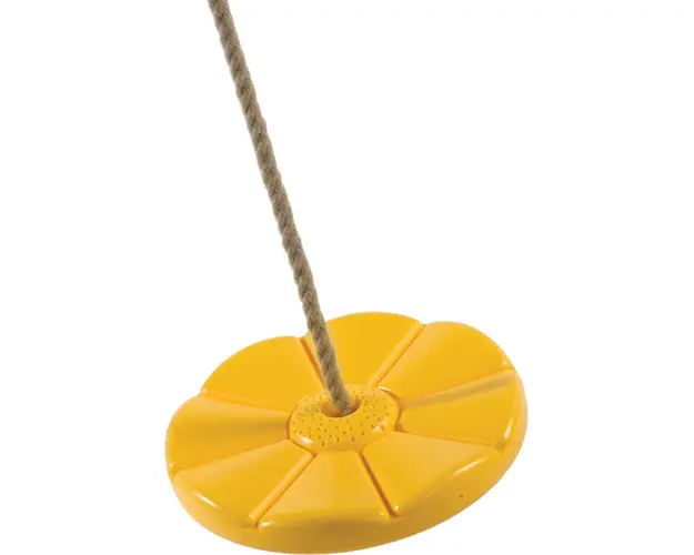 Leagan rotund din plastic, KBT, Galben