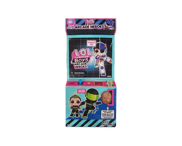 Papusa LOL Surprise Boys Arcade Heroes, Storybook Club: Bhaddie Bro, Chaos