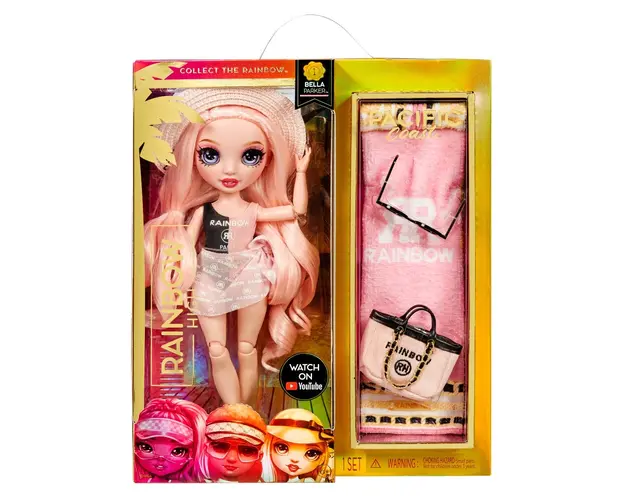 Papusa Rainbow High, Pacific Coast, Bella Parker