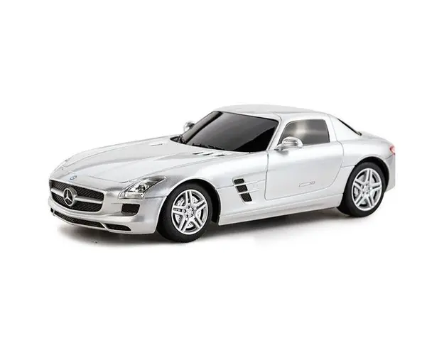 Masinuta Rastar Mercedes-Benz SLS AMG, Gri, 1:43