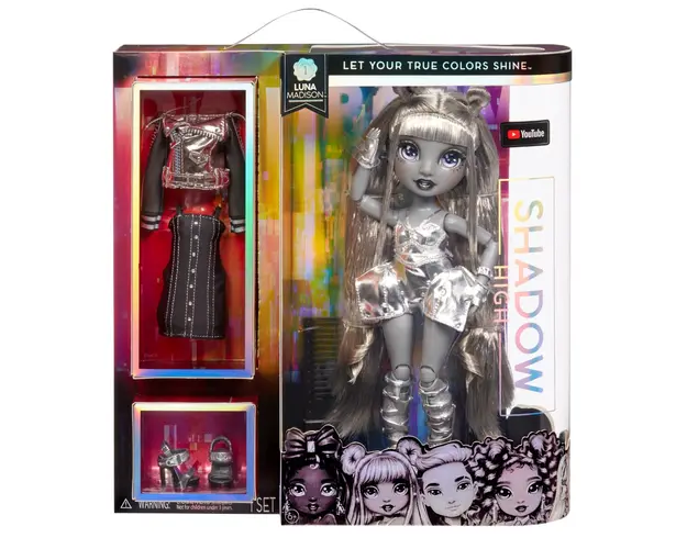 Papusa Rainbow Shadow High, Luna Madison, 583530EUC