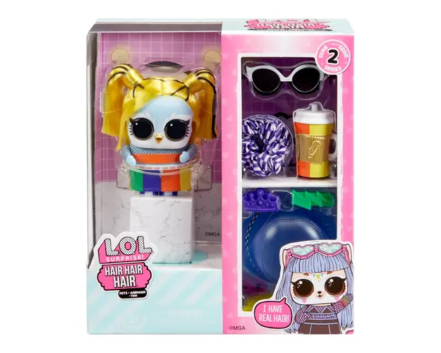 LOL Surprise Hair Hair Hair Pets, S2, Rappakeet