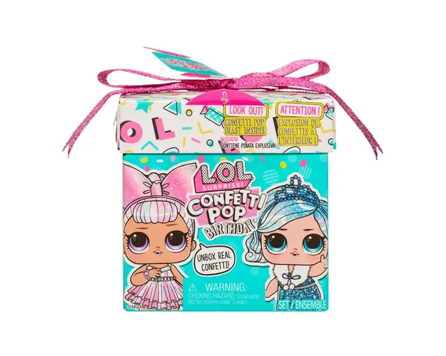 Papusa LOL Surprise, Confetti Pop Birthday, Glitter