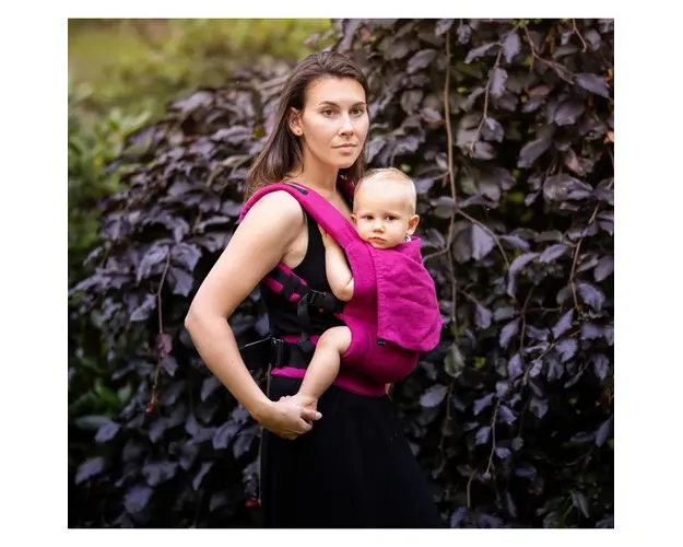 Sistem egonomic de purtare copil EverySlings Air Flow Fuchsia