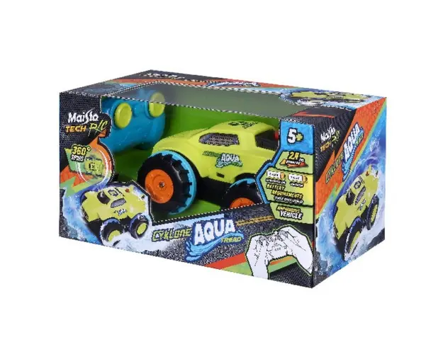 Masinuta cu telecomanda, Maisto Tech Cyklone Aqua Tread