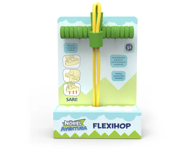 Flexihop Noriel Aventura, Crazy Jump, verde