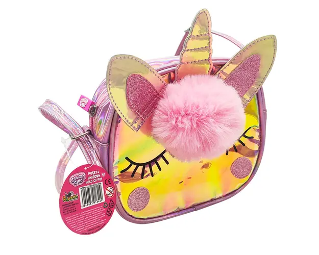 Poseta unicorn, Color Chich, Holo cu puf