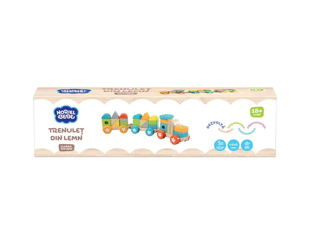 Trenulet din lemn, Noriel Bebe Wood