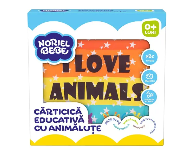 Carticica educativa cu animalute, Noriel Bebe