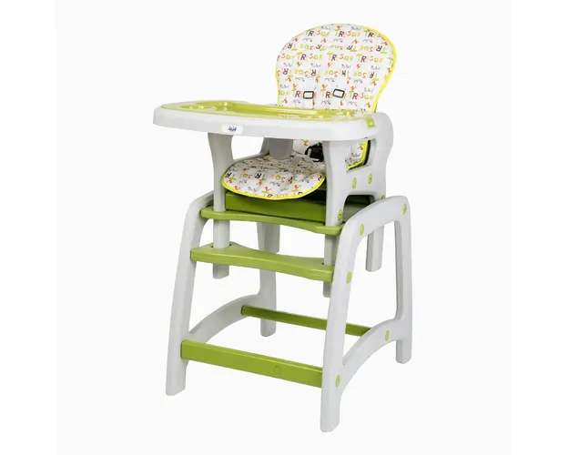 Scaun de masa Juju Eat&Play, Verde
