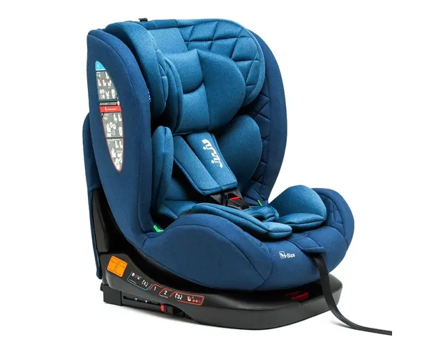 Scaun auto cu isofix, Juju, Total 360 I-Size, Albastru
