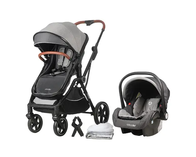 Carucior transformabil 3 in 1, Coccolle Amani, Anthracite